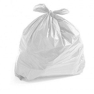 SACO DE LIXO 20 LTS BRANCO  C/100