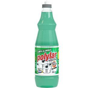 LIMPA ALUMINIO POLYLAR LIMAO 500ML