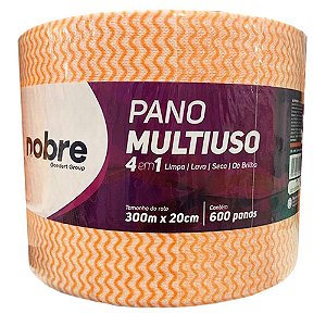PANO MULTIUSO 35G/M2 LARANJA C/ 0,28X300MTS - NOBRE