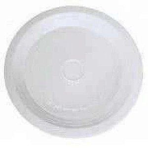 PRATO PLASTICO BRANCO 26CM C/10 -