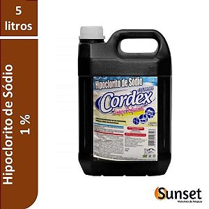 HIPOCLORITO 1% 5L - CORDEX
