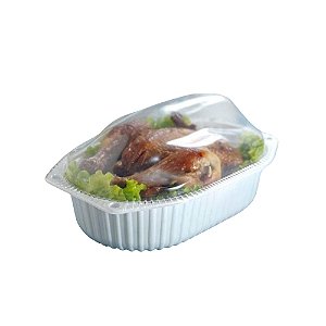 EMBALAGEM FRANGO ASSADO BCA CX C/100 G100 - GALVANOTEK