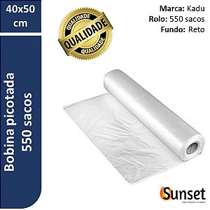 BOBINA PICOTADA REFORCADA 40X50 (8KG) C/550 - PICOFLEX