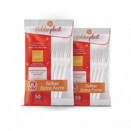 GARFO DESCART REFEICAO C/50 PLASTLAB