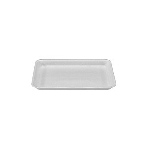 BANDEJA ISOPOR B3 RASA 18X23 FD C/400 (BR-03) - BOM APETITE