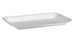 BANDEJA ISOPOR B2 RASA 14X21 FD C/400 - (BR-02) - BOM APETITE