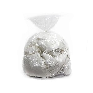 SACO DE LIXO TRANSPARENTE 40LTS C/100