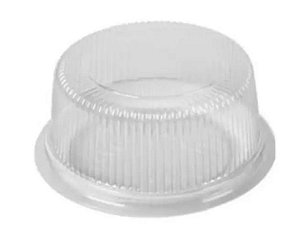 EMBALAGEM TORTA REDONDA 147X82 CX C/100 BP35 ALTA- BIPACK