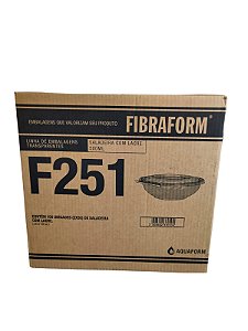 SALADEIRA REDONDA C/ LACRE 500 ML CX C/100 FIBRAFORM (F-251)