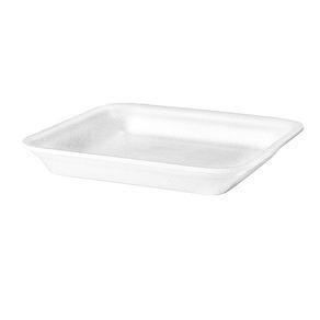 BANDEJA ISOPOR B1 RASA 15X15 FD C/400 - (CRL-01) - COPOBRAS