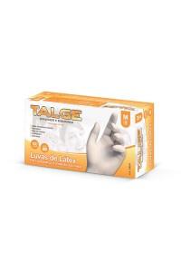 LUVA LATEX M COM PO CX C/100 - TALGE