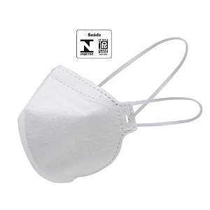 MASCARA DESCARTAVEL S/ VALVULA BRANCA N95 PFF2
