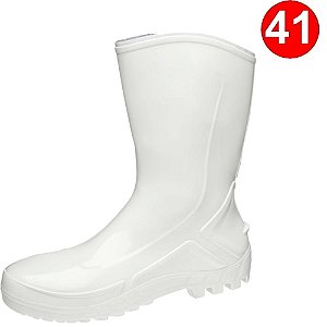 BOTA PVC BRANCA C/MD TAM 42 - VULCAFLEX