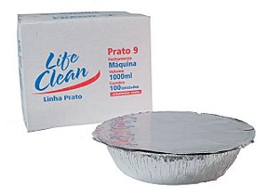 QUENTINHA DE ALUMINIO N 9 MAQUINA CX C/100 - LIFE CLEAN