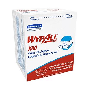 PANO DE LIMPEZA WIPERS X-60 C/50 PANOS - WYPALL