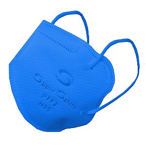 MASCARA DESCARTAVEL S/ VALVULA  AZUL N95 PFF2