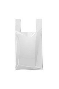 SACOLA PLASTICA BRANCA 38X48  C/1000