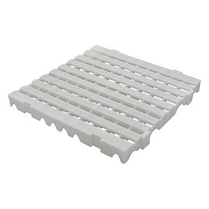 ESTRADO PLASTICO POLIPROPILENO (PP) 40X40 PRETO