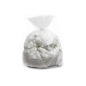 SACO DE LIXO TRANSPARENTE 100LTS LEVE C/100 ( ETIQUETA BEGE)