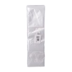 SACO PLASTICO P/ AMOSTRA DE ALIMENTOS C/250 - (LISO SEM ETIQUETA)
