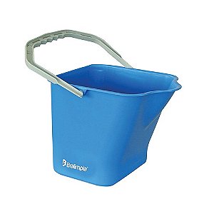 BALDE 15L C/ALCA AZUL- BRALIMPIA