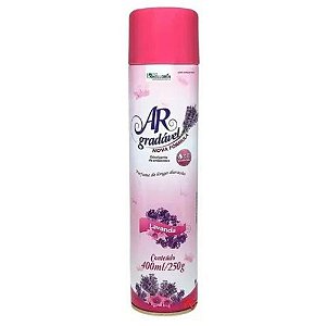 AROMATIZANTE AEROSOL LAVANDA 400ML - AR GRADAVEL KELLDRIN
