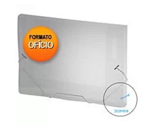 PASTA TRANSPARENTE ABA/ELAST OFICE GROSSA  C/10