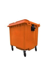 CONTENTOR 1000LTS LARANJA