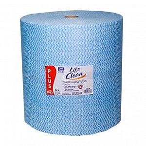 PANO MULTIUSO 35G/M2 AZUL C/0,20X300MTS - LIFE CLEAN