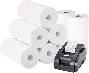 BOBINA TERMICA 79X30 BRANCA CX C/30 - JAE