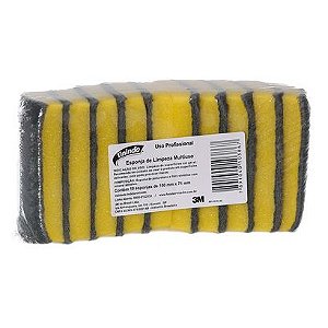 ESPONJA DUPLA FACE TININDO C/10 - 3M