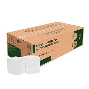 PAPEL HIGIENICO CAI CAI FOLHA SIMPLES C/10000 - IPEL (2917-8)