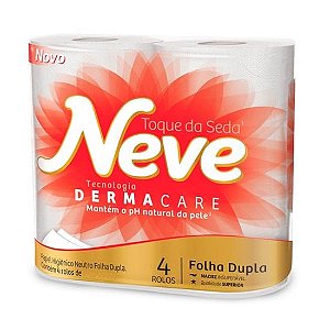 PAPEL HIGIENICO FOLHA DUPLA C/04 - NEVE