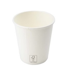 COPO DE PAPEL BRANCO 170ML BIODEGRADAVEL C/1000 (20X50) - FNS