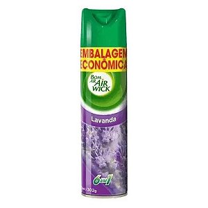 AROMATIZANTE AEROSOL LAVANDA 360ML - BOM AR
