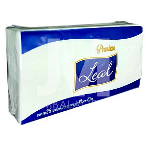GUARDANAPO PREMIUM 40X40 FOLHA DUPLA C/25 - LEAL