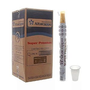 COPO 80ML PP CX C/2500 (25X100) - ALTACOPPO SUPER PREMIUM