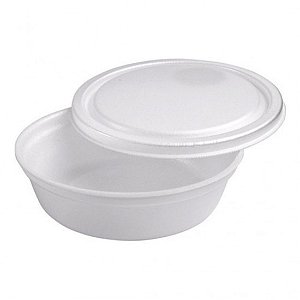 QUENTINHA DE ISOPOR N9 1100ML FD C/100 ( BM 104 ) - BOM APETITE ROXO