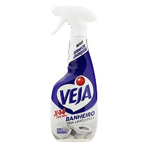 VEJA CLORO ATIVO 500ML TIRA LIMO P/ BANHEIRO - X14 GATILHO