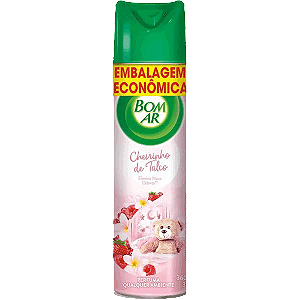 AROMATIZANTE AEROSOL TALCO 360ML - BOM AR