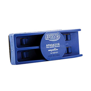 APAGADOR P/ QUADRO BRANCO MAGNETICO - BRW