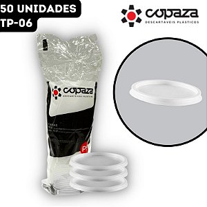 TAMPA PLASTICA P/ POTE 75ML/100ML - COPAZA C/50