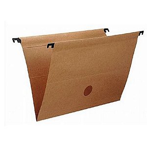 PASTA SUSPENSA KRAFT C/HASTE PLAST E GRAMPO 361MM X 240MM - FRAMA