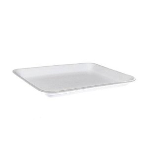 BANDEJA ISOPOR B2 RASA 14X21 FD C/400 - (CRL-002) - COPOBRAS