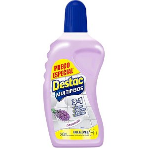 LIMPADOR DE PISO LAVANDA  500ML - DESTAC