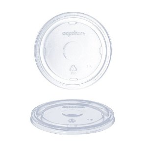 TAMPA PLASTICA P/COPO TERMICO ULTRA  240ML (TCT-300) - COPOBRAS C/50