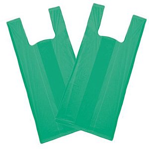 SACOLA PLASTICA VERDE 60X75 C/3KG