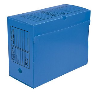 ARQUIVO MORTO PLASTICO GIGANTE AZUL - POLIBRAS