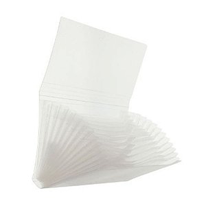 PASTA SANFONADA CRISTAL P/ A4 C/31 DIVISOES - POLIBRAS