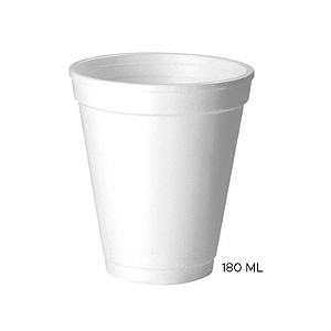 COPO TERMICO ISOPOR 180ML - ULTRATHERM - PCT C/25